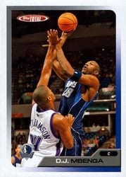 2005-06 Topps Total Base Set D.J. Mbenga #265 card