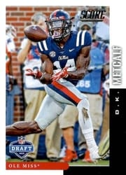 2019 Score NFL Draft 2019 D.K. Metcalf #DFT-15 card