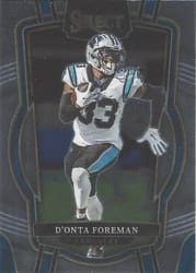 2022 Panini Select Base Set D'Onta Foreman #286 card