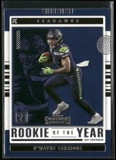 2021 Panini Contenders Rookie of the Year D'Wayne Eskridge #ROY-DES card