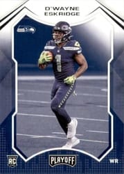 2021 Panini Playoff Base Set D'Wayne Eskridge #218 card
