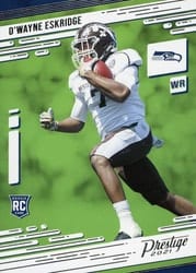 2021 Panini Prestige Base Set D'Wayne Eskridge #233 card