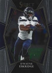 2021 Panini Select Base Set D'Wayne Eskridge #160 card