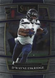 2021 Panini Select Base Set D'Wayne Eskridge #60 card
