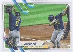 2021 Topps Base Set Dab on 'Em (Orlando Arcia) #7 card