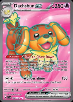 Stellar Crown Dachsbun ex #160 card