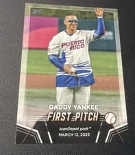 2024 Topps First Pitch Daddy Yankee #FP-4 card