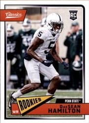 2018 Panini Classics Base Set DaeSean Hamilton #296 card
