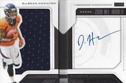 2018 Panini Playbook Base Set DaeSean Hamilton #233 card