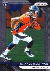 2018 Panini Prizm Base Set DaeSean Hamilton #232 card