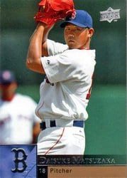 2009 Upper Deck Base Set Daisuke Matsuzaka #45 card