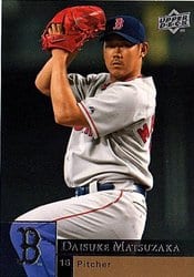 2009 Upper Deck Base Set Daisuke Matsuzaka #551 card