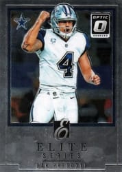 2018 Donruss Optic Elite Series Dak Prescott #ES-DP card