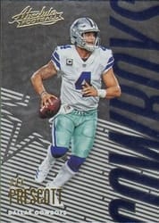 2018 Panini Absolute Base Set Dak Prescott #25 card