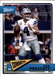 2018 Panini Classics Base Set Dak Prescott #26 card
