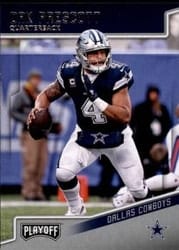 2018 Panini Playoff Base Set Dak Prescott #50 card