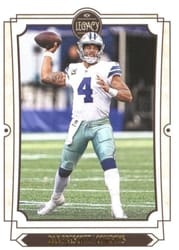 2019 Panini Legacy Base Set Dak Prescott #27 card