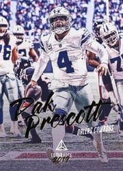 2019 Panini Luminance Base Set Dak Prescott #61 card