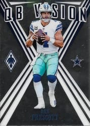 2019 Panini Phoenix QB Vision Dak Prescott #15 card