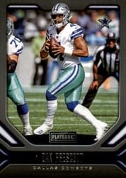 2019 Panini Playbook Base Set Dak Prescott #50 card