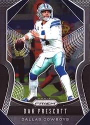 2019 Panini Prizm Base Set Dak Prescott #37 card
