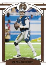 2020 Panini Legacy Base Set Dak Prescott #52 card