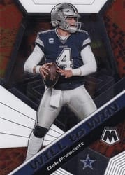 2020 Panini Mosaic Will to Win Dak Prescott #WW13 card