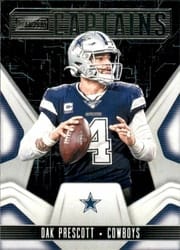 2020 Panini Playbook Captains Dak Prescott #CAP-7 card