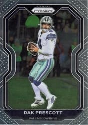 2020 Panini Prizm Base Set Dak Prescott #150 card
