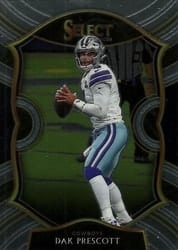 2020 Panini Select Base Set Dak Prescott #9 card