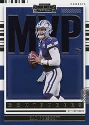2021 Panini Contenders MVP Contenders Dak Prescott #MVP-DPR card