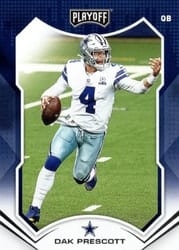 2021 Panini Playoff Base Set Dak Prescott #100 card