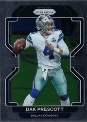 2021 Panini Prizm Base Set Dak Prescott #242 card