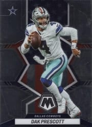2022 Panini Mosaic Base Set Dak Prescott #258 card