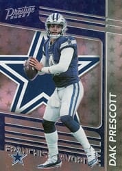 2022 Panini Prestige Franchise Favorites Dak Prescott #FF-3 card