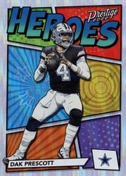2022 Panini Prestige Heroes Dak Prescott #H-12 card