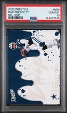 2022 Panini Prestige NFL Drip Dak Prescott #ND-9 card