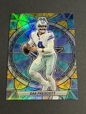 2023 Panini Mosaic Stained Glass Dak Prescott #SG-7 card