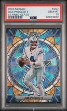 2023 Panini Mosaic Stained Glass Dak Prescott #SG-7 card