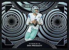2023 Panini Obsidian Tunnel Vision Dak Prescott #15 card