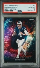 2023 Panini One Night Moves Dak Prescott #3 card