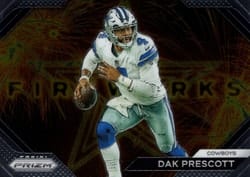 2023 Panini Prizm Fireworks Dak Prescott #5 card
