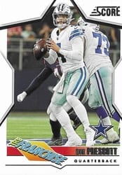 2023 Score The Franchise Dak Prescott #9 card