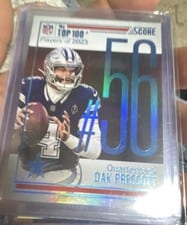 2023 Score Top 100 Dak Prescott #44 card