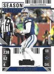 2024 Panini Contenders Base Set Dak Prescott #25 card