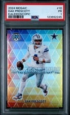 2024 Panini Mosaic Kaleidoscopic Dak Prescott #10 card