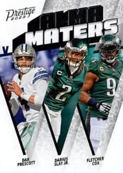 2023 Panini Prestige Alma Maters Dak Prescott/Darius Slay Jr./Fletcher Cox #19 card