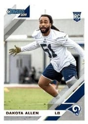 2019 Donruss Base Set Dakota Allen #267 card