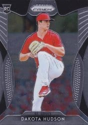 2019 Panini Prizm Base Set Dakota Hudson #53 card