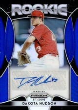 2019 Panini Prizm Rookie Autographs Dakota Hudson #RA-DH card